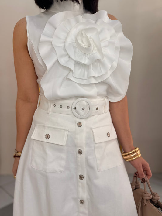 INA"  WHITE TOP FLOR