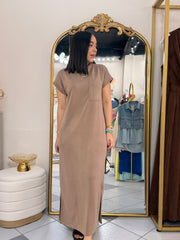 ITSA" BEIGE DRESS