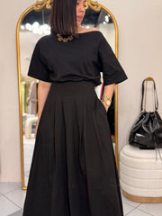 CELINE" BLACK DRESS KL