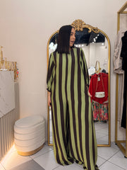 OLIVE/BROWN JUMPSUIT