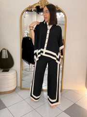 MICHELLE  BLACK SET DOS PIEZAS