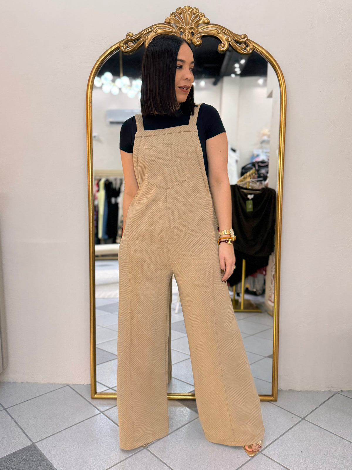 BEIGE JUMPSUIT ANALIA