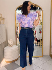 CLAUDIA “ DARK DENIM JEAN