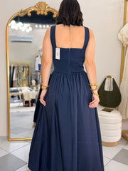 ZOE NAVY  DRESS