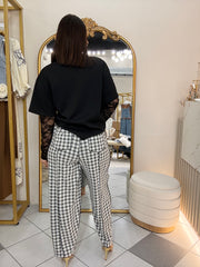 PANTALON CUADROS BLACK