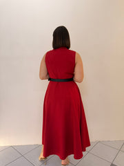 PRE ORDEN KAMILA- RED MIDI DRESS LLEGA 26 febrero APROX
