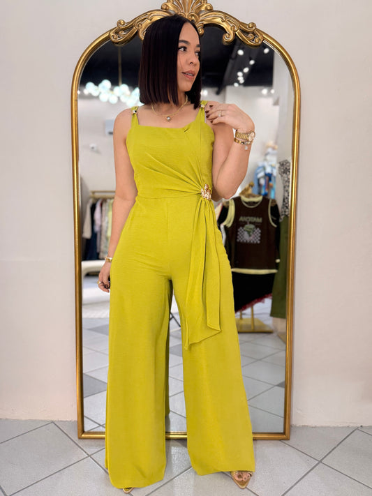 KARINA GREEN JUMPSUIT