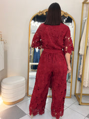 BURGUNDY  ELEGANTE SET