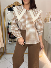 AVANA¨TOP CUADROS CAMEL