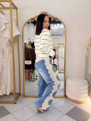 YÉSICA “ PANTALÓN DETALLE LACES