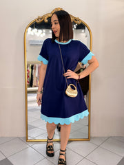 KATALINA NAVY/BLUE  DRESS