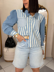 KATERINA DENIM TOP