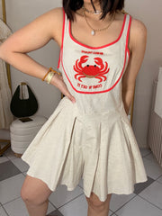 CRAB  BEIGE ROMPER