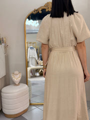 PAMELA BEIGE DRESS