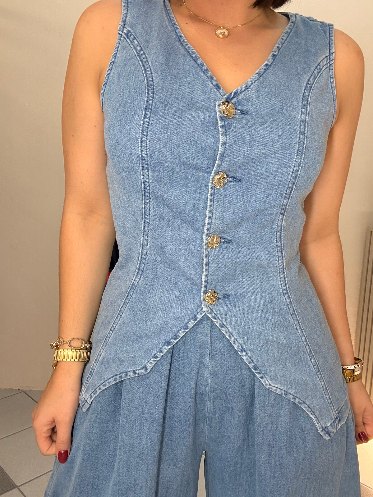DENIM VEST