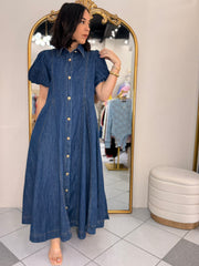 DARK DENIM DRESS
