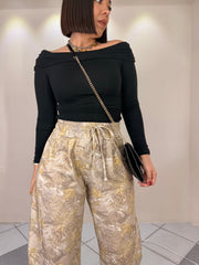 BLUSA MANGA LARGA NEGRA