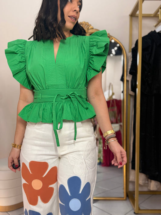 BLUSA VERDE