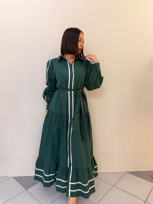 FRANCESA TEAL  MAXI DRESS