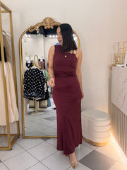 PATRICIA¨BURGUNDY  DRESS