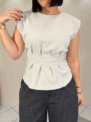 CATALINA GRIS CLARA BLUSA