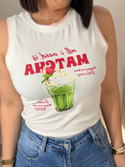 MATCHA WHITE TOP