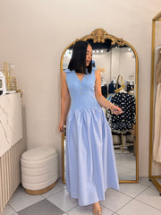 SACHA" BLUE DRESS