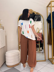 BROWN ” PANTALÓN  JOGGER COLOMBIANO