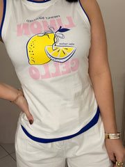 BLUE SUNSHINE LIMON TSHIRT
