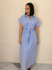CATALINA BLUE  MIDI DRESS