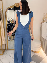 MICHELLE " DENIM JUMPSUIT