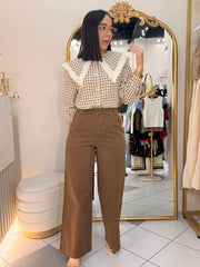 PAOLA¨ PANTALÓN BROWN