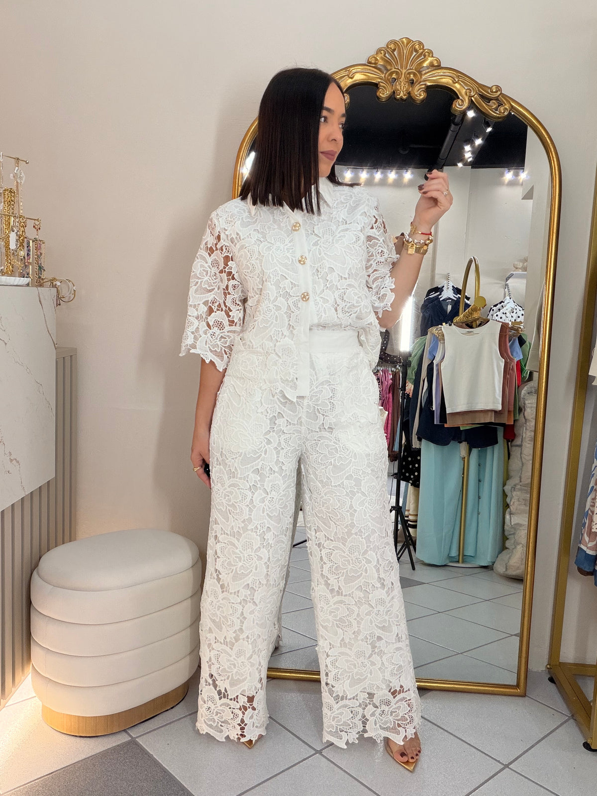 WHITE ELEGANTE SET