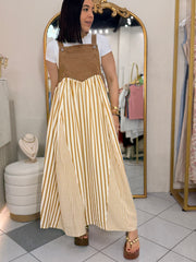 K"  CAMEL GREEN DRESS
