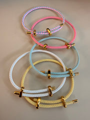PULSERAS CORDON CHIC STEEL