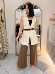 LAURA VEST BEIGE