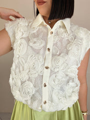 PRE ORDEN  ELEGANT IVORY TOP Llegan para 20 marzo aprox