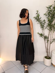 NELI MIDI DRESS BLACK