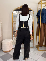 NELITZA JUMPSUIT DENIM BLACK
