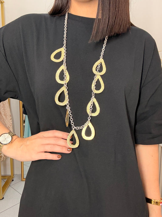 AMERINO  “ COLLAR GRANDE DOS TONO