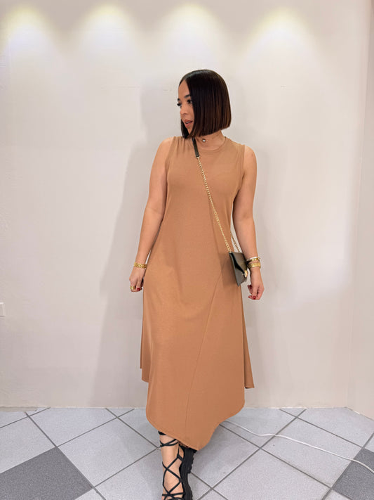 NAILA BEIGE DRESS