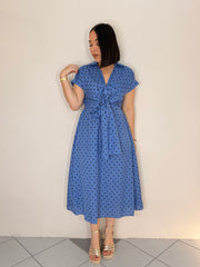 ESMERAY" POLKA DOT  DRESS