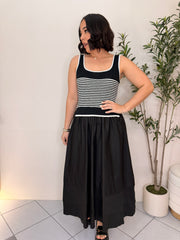 NELI MIDI DRESS BLACK