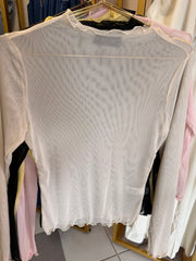 BLUSA MANGA EN LACE