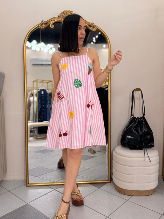 PINK  SUMMER DRESS