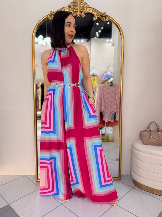 LIANA PINK JUMPSUIT D