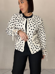 LEILA POLKA DOT JACKET