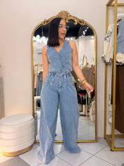 LIGHT DENIM SET PAU