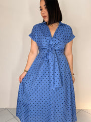 ESMERAY" POLKA DOT  DRESS