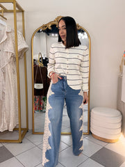 YÉSICA “ PANTALÓN DETALLE LACES